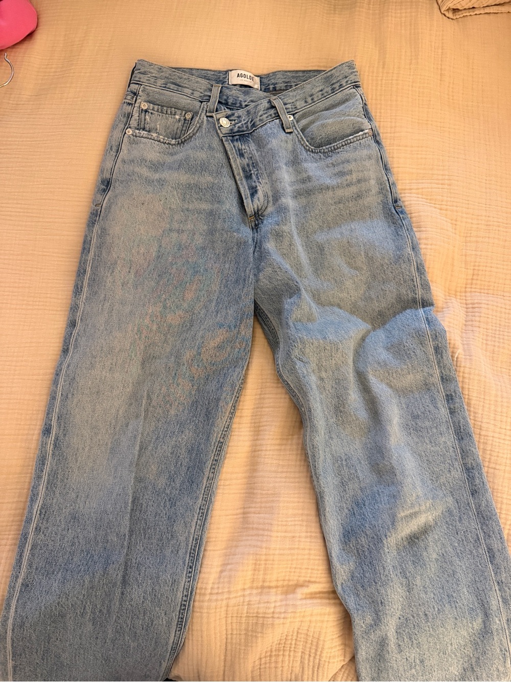 Agolde Light Blue Denim Jeans